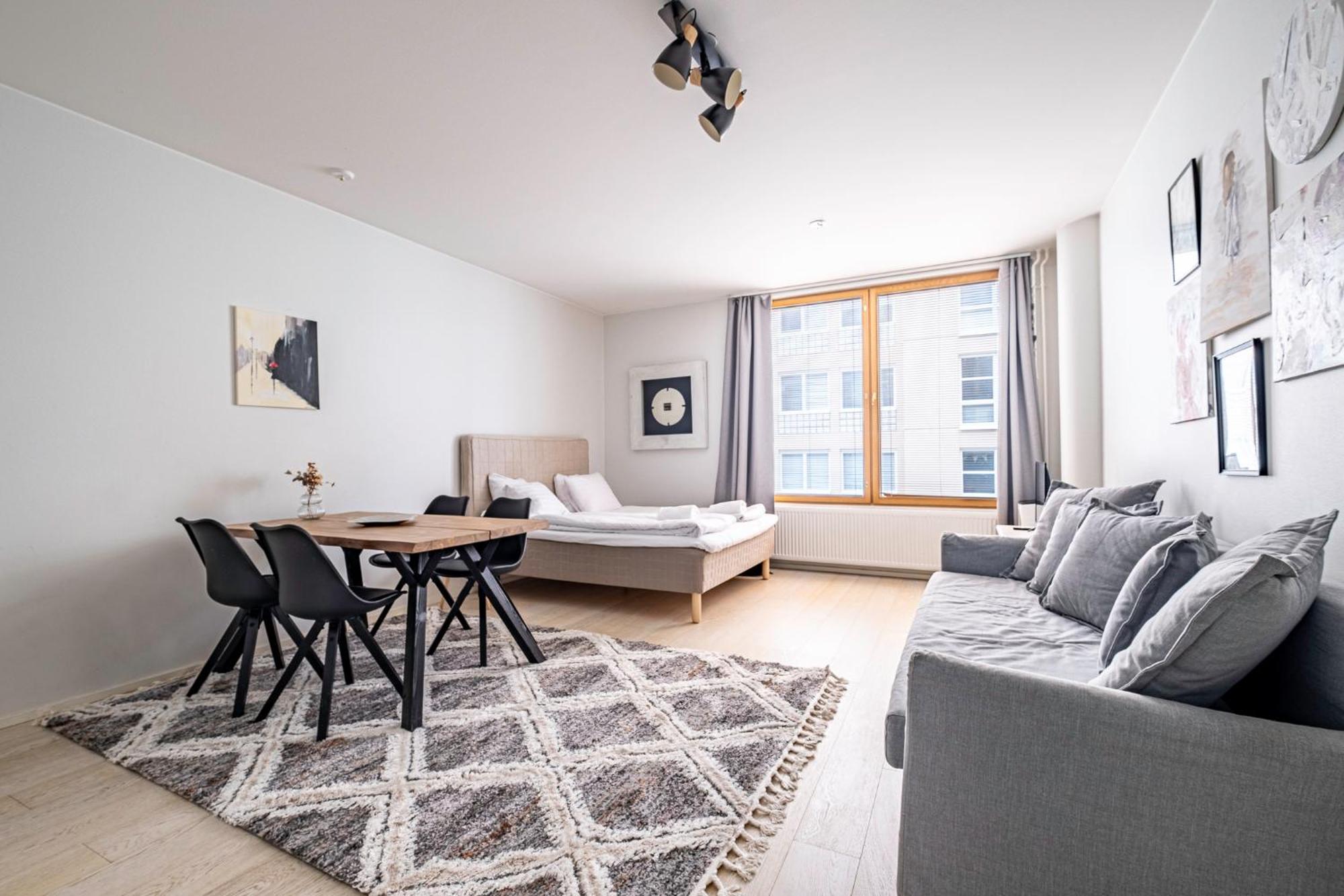 Nice Studio Apartment On A Pedestrian Street Helsinki Luaran gambar